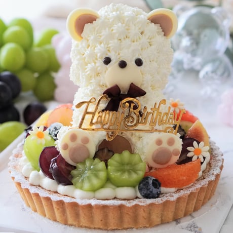 くまちゃんケーキ（インスタLIVEレッスン♬） 道具なし  アーカイブ