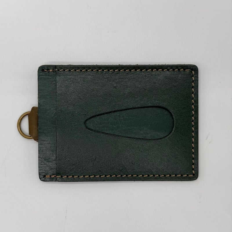 SALE】レザーパスケース（ハンドメイド／コンパクト／カード入れ／定期