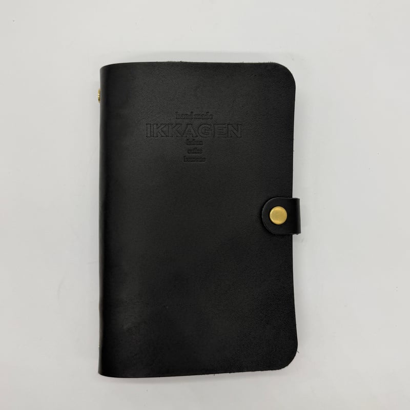 レザーシステム手帳カバー（ハンドメイド／バイブルサイズ／6穴