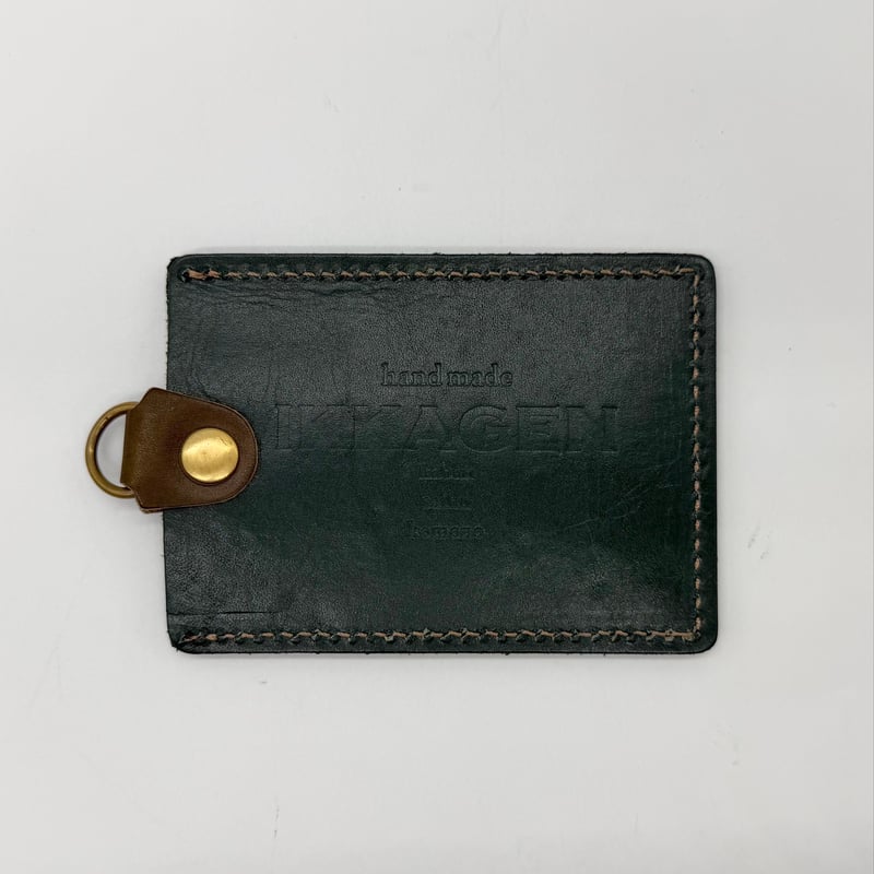 SALE】レザーパスケース（ハンドメイド／コンパクト／カード入れ／定期