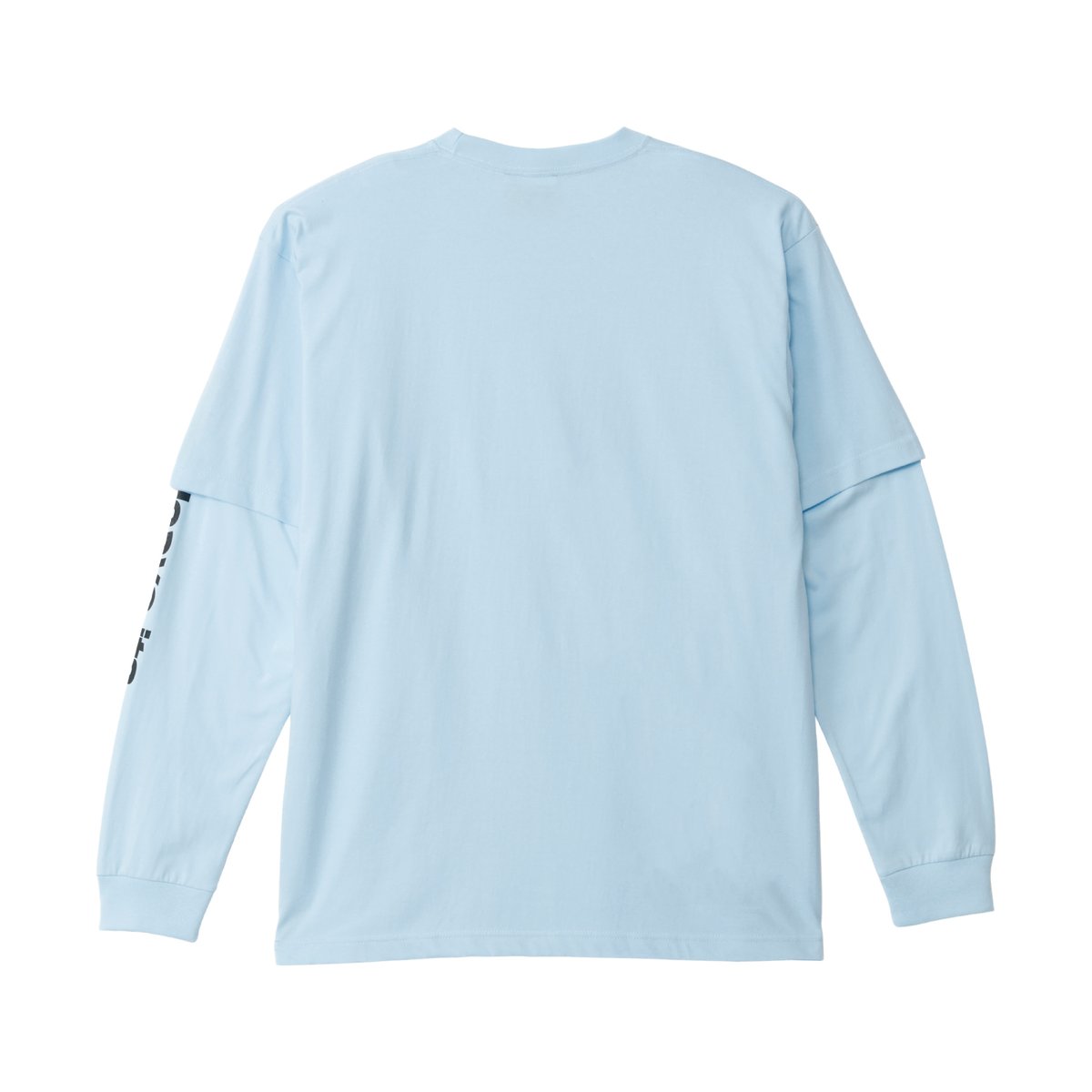 Dubbing layered T-shirt 2P(Blue) | Peate