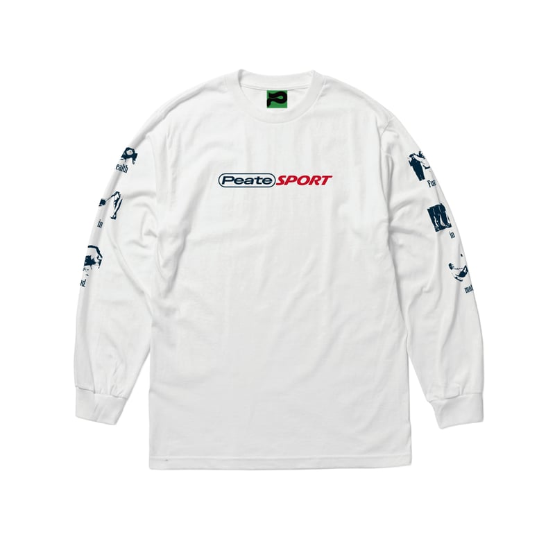 Peate SPORT L/S T-shirt(white) | Peate