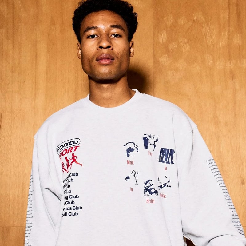 Peate Sport Sweat(Ash) | Peate