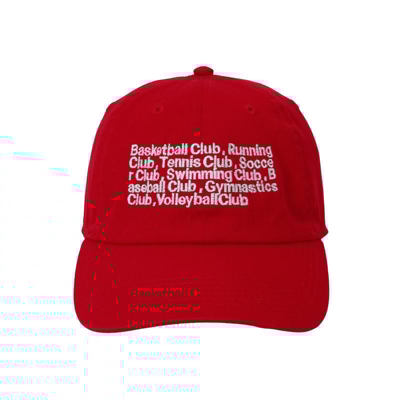 帽子 peate peaterecords cap Club Cap(Red) | Peate
