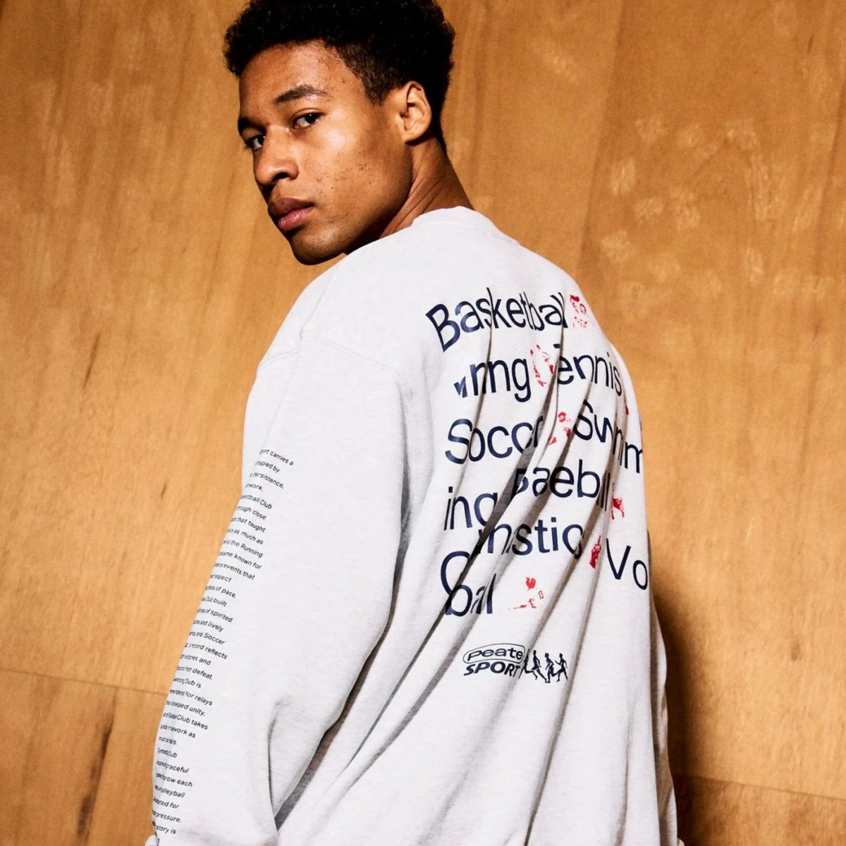 Peate Sport Sweat(Ash) | Peate