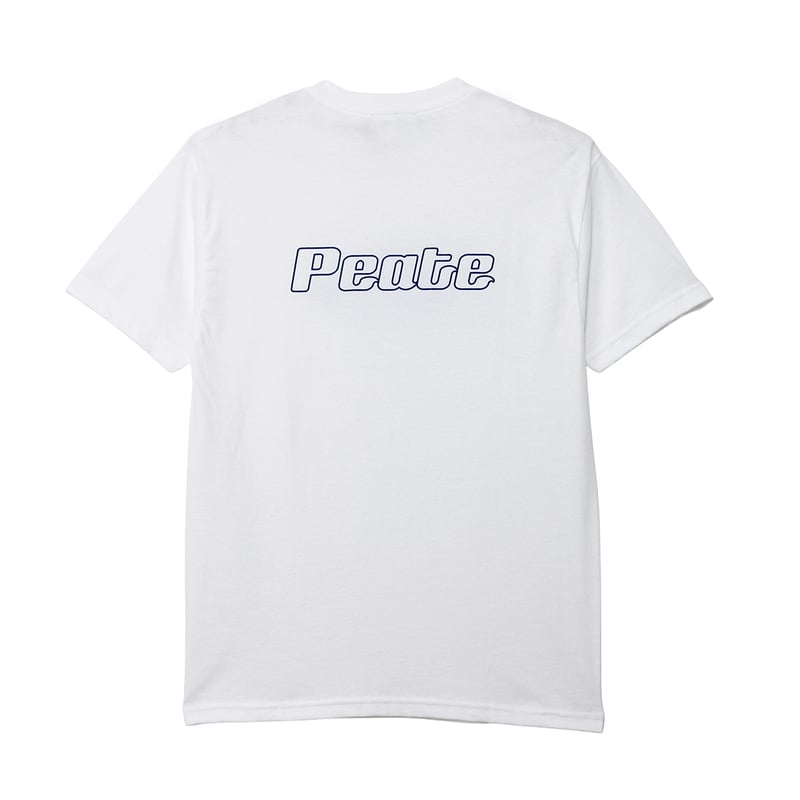 値下げ　peate Tシャツ Peate star logo T-shirt(White) | Peate