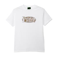 Peate camo logo T-shirt(White)