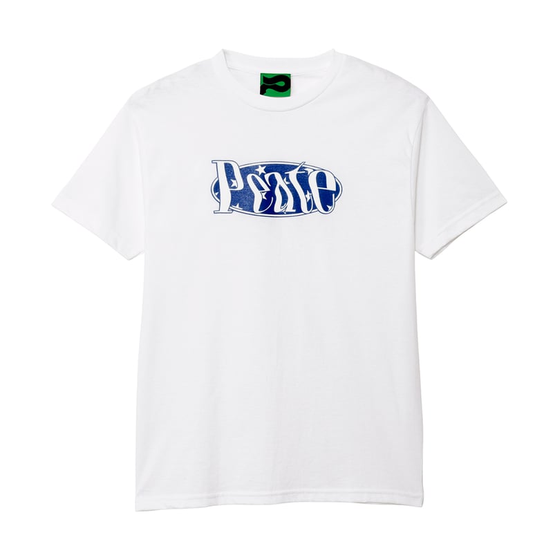 Peate star logo T-shirt(White) | Peate