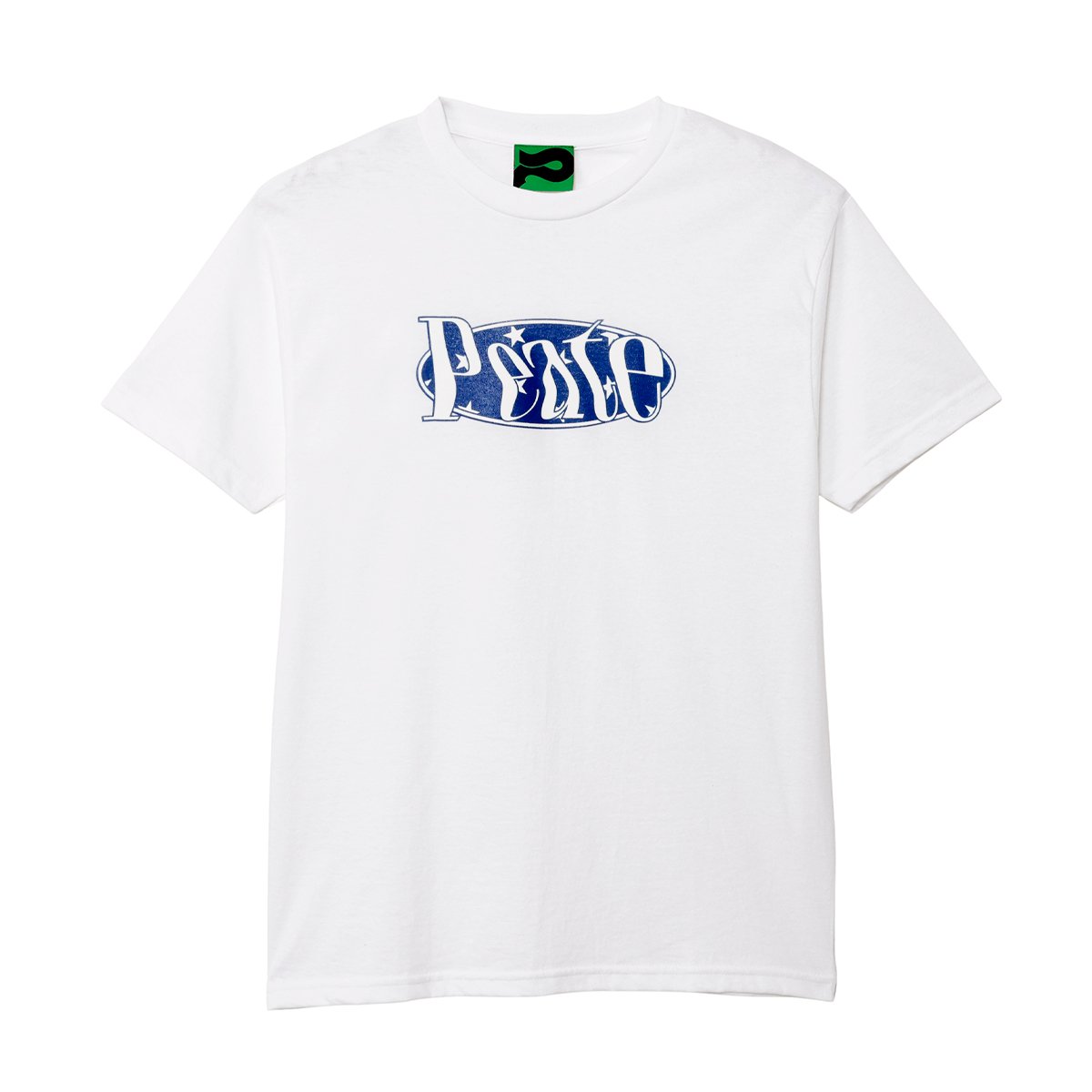 Peate star logo T-shirt(White) | Peate