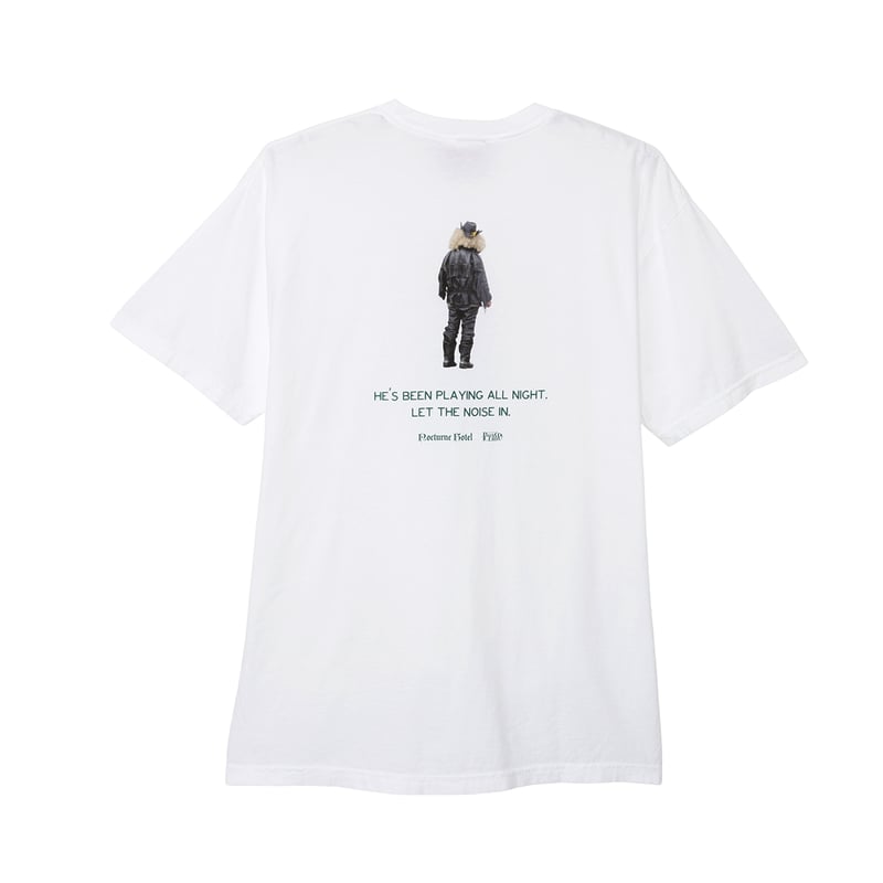 Peate Tシャツ Crack it T-shirt(White) | Peate