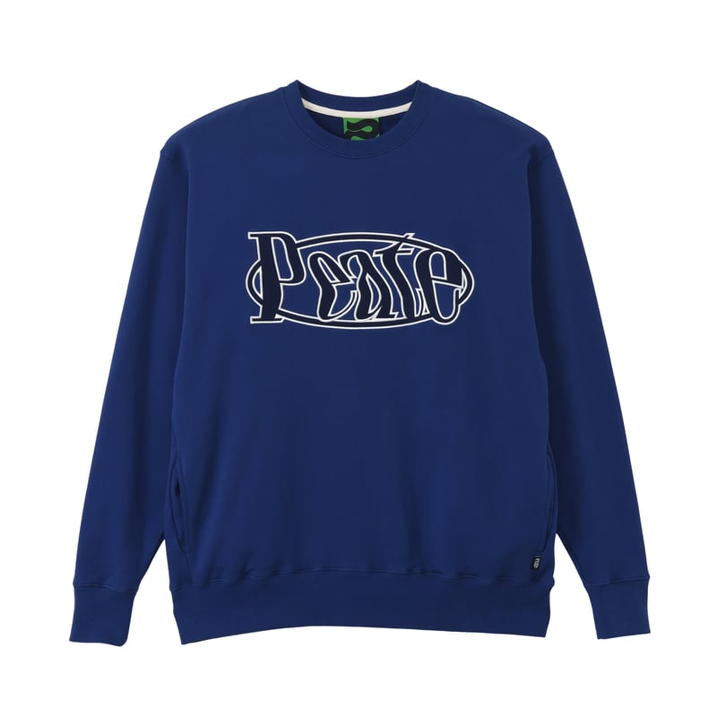 トップス Peate sweat blue Peate applique Sweat(Navy) | Peate