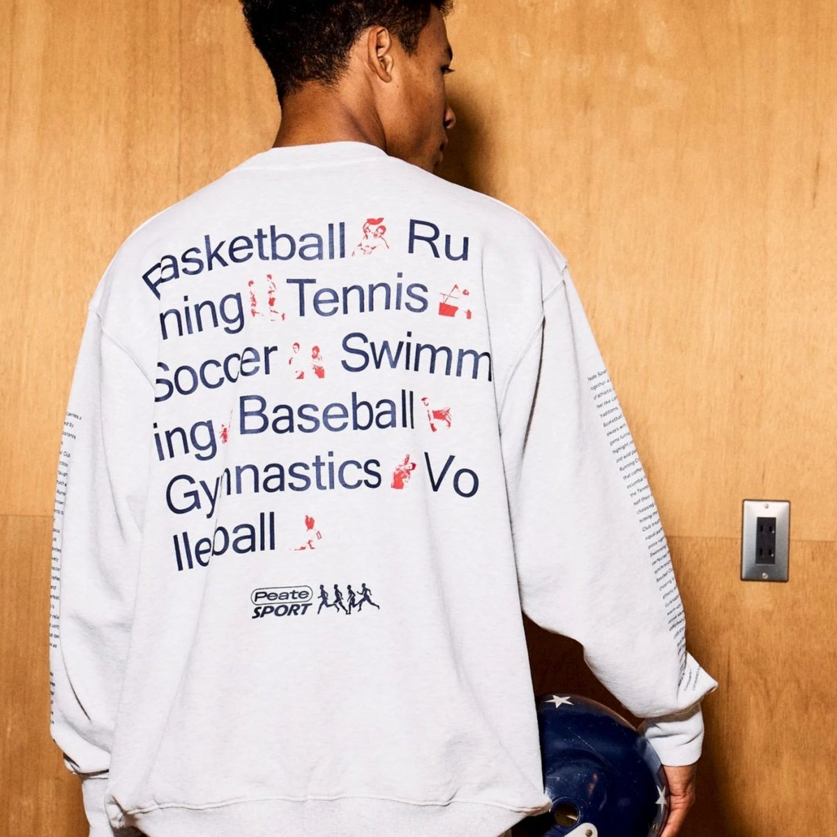 Peate Sport Sweat(Ash) | Peate