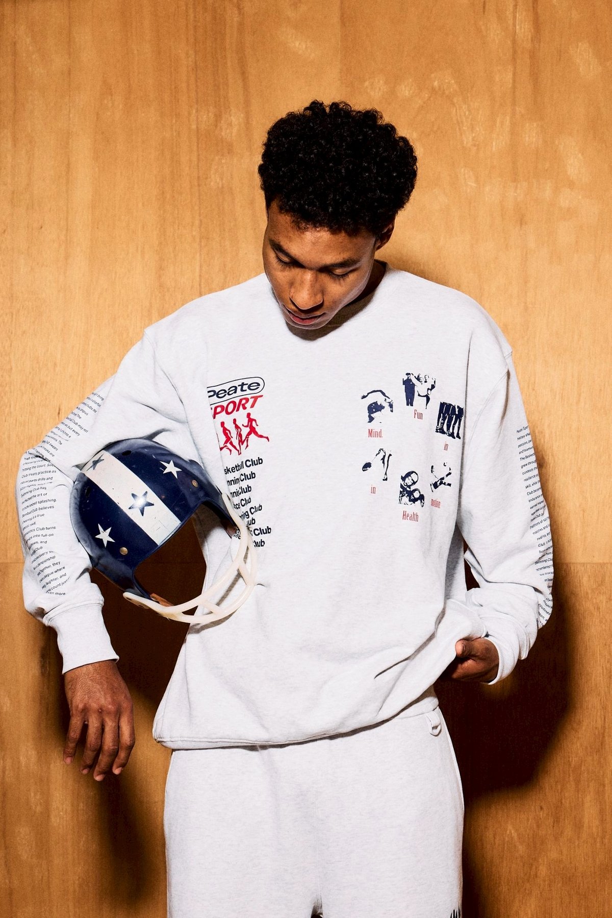 Peate Sport Sweat(Ash) | Peate