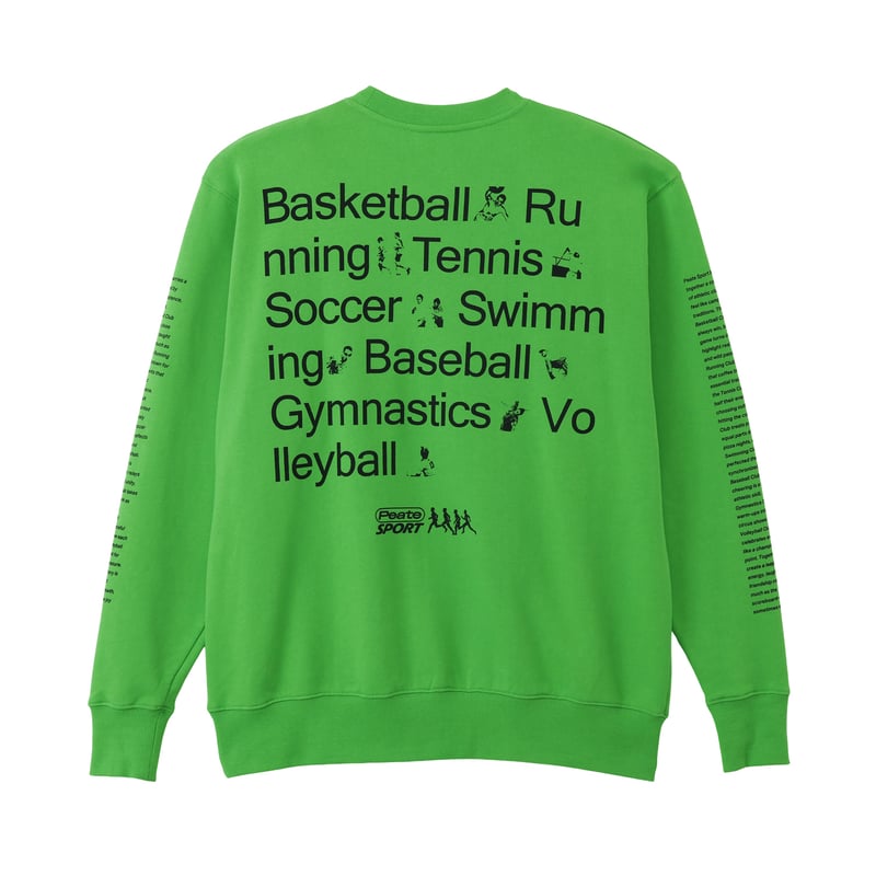 Peate Sport Sweat(Green) | Peate