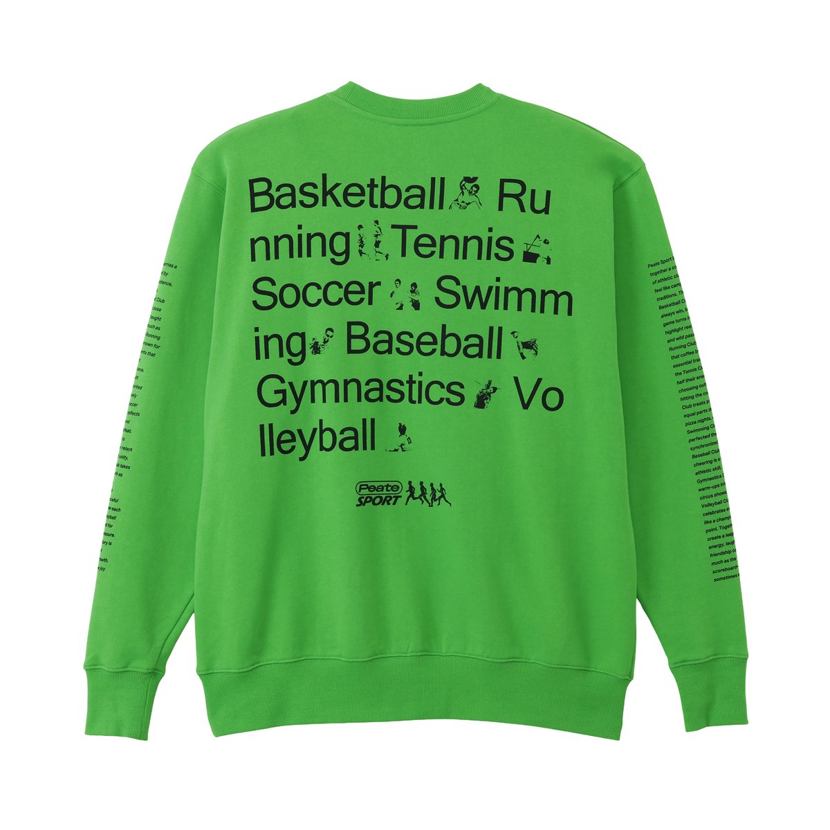 peate スウェット Peate Sport Sweat(Green) | Peate