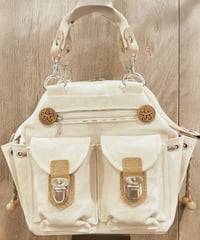 8号帆布 パカッとショルダーバッグ(生成)