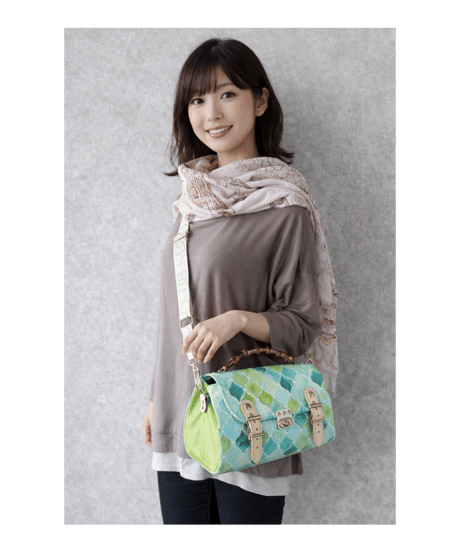 Carter messenger bag(ライトグリーン)モロッカン