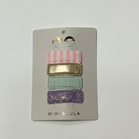 【MIMI＆LULA】パッチンピン4個セット