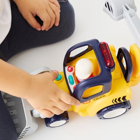【HolaToys】音がいっぱい！操縦できるショベルカー