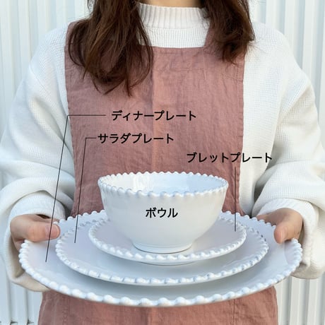 【COSTA NOVA】PEARL サラダプレート
