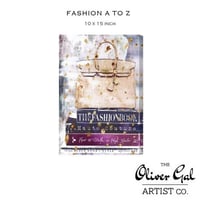【オリバー・ガル】FASHION A TO Z　キャンバスアート