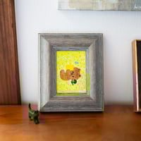 小さな原画　えほんとつばめ 「こうやってよむとさ、つちのにおいがするんだよ」