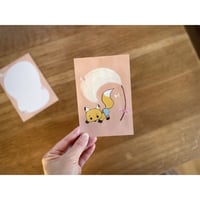 ポストカード　「パンパスグラス」