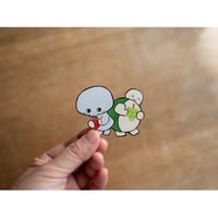 えほんのこシール「もぐらさんとかめさん」