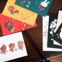 Very Merry Christmas POST CARD SET ！<MAZE MAZE>