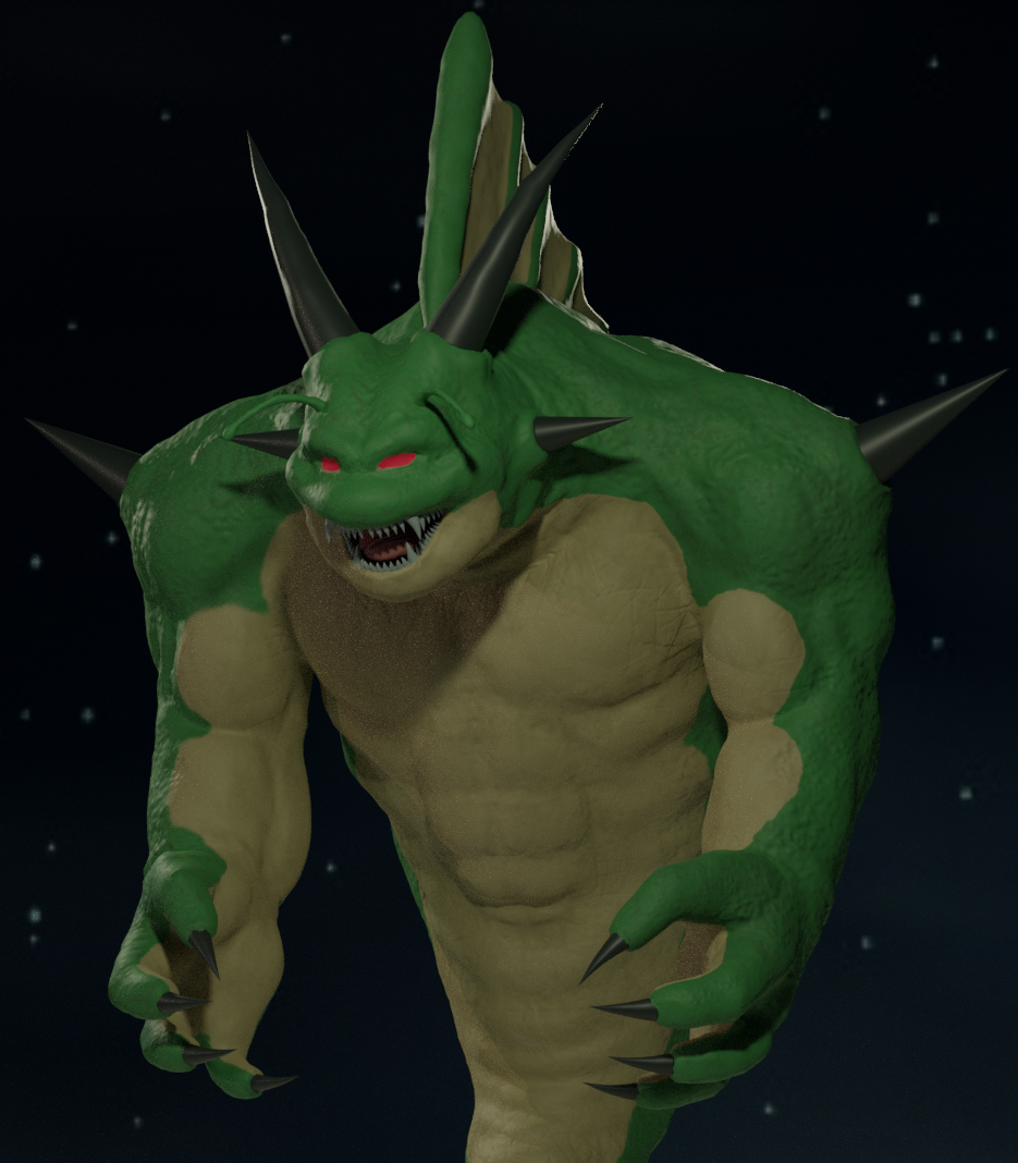 ポルンガ（ナメック星の神龍） | 3D MODEL STORES