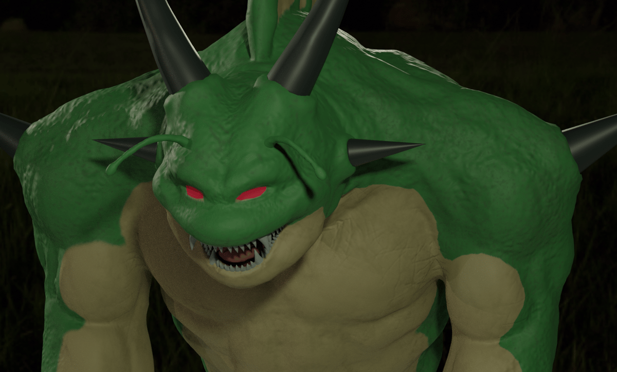 ポルンガ（ナメック星の神龍） | 3D MODEL STORES