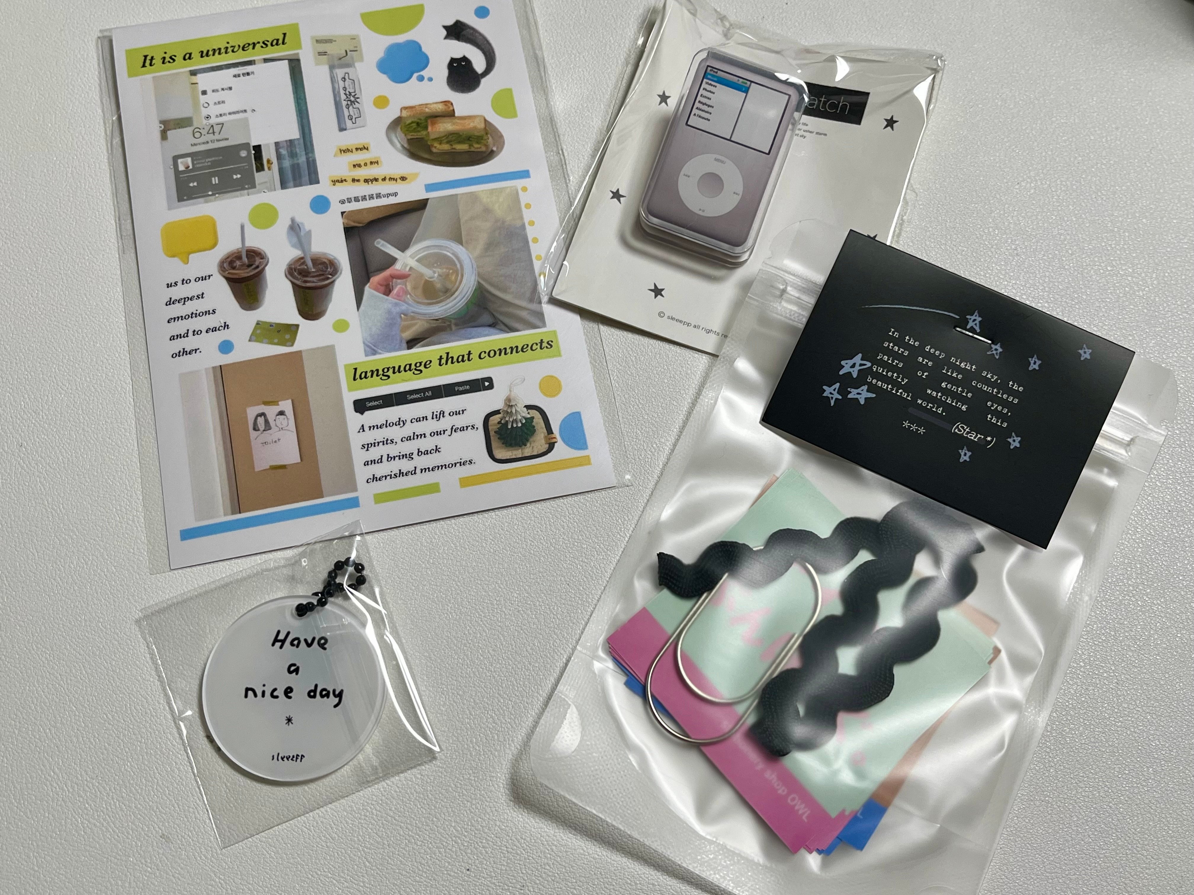 【CHERRY（10／21までお取り置き）】ドリーミークラウン バインダー Kiki's Select Set – Clear TNR | stationery shop