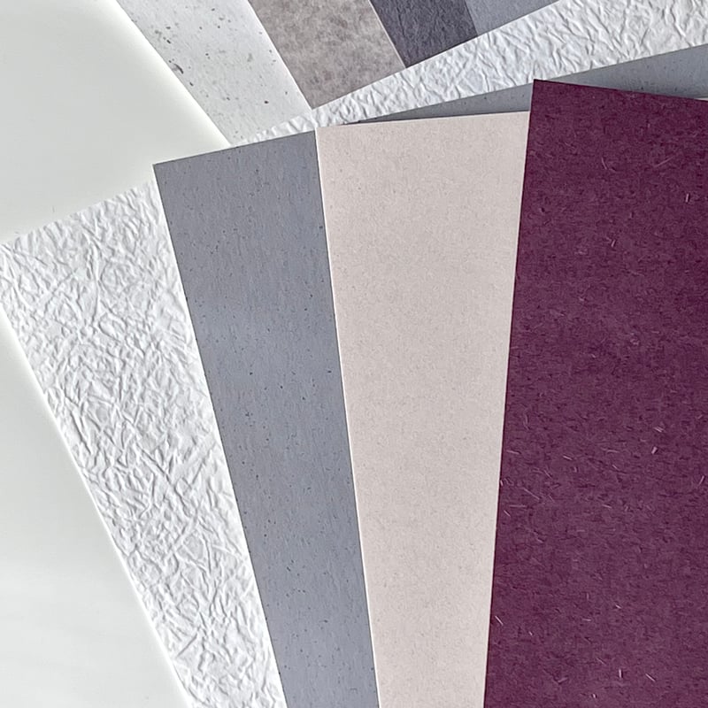 A4特殊紙アソート<purple> | owl