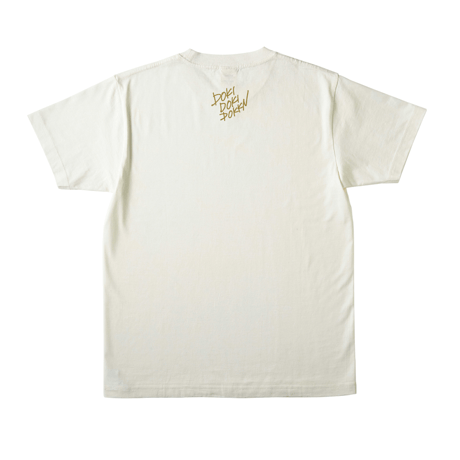 ラスト1枚 - ♡オーガニックコットン Tee - エアリーホワイト - 'FREESTYLE LOVE SUPREME SERIES'#2