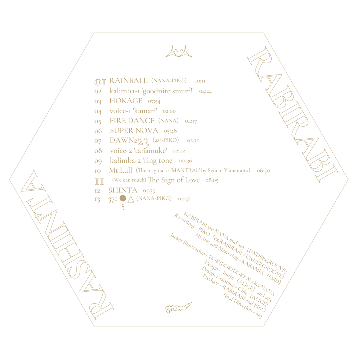 RABIRABI：Rashinta（CD / 通常盤 / 2022） | LOVE STYLE