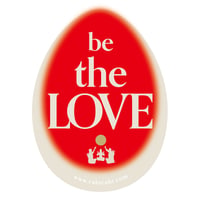 LOVE EGG ステッカー：GOLD