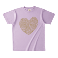 ♡オーガニックコットン Tee - ライトパープル - 'FREESTYLE LOVE SUPREME SERIES'#2