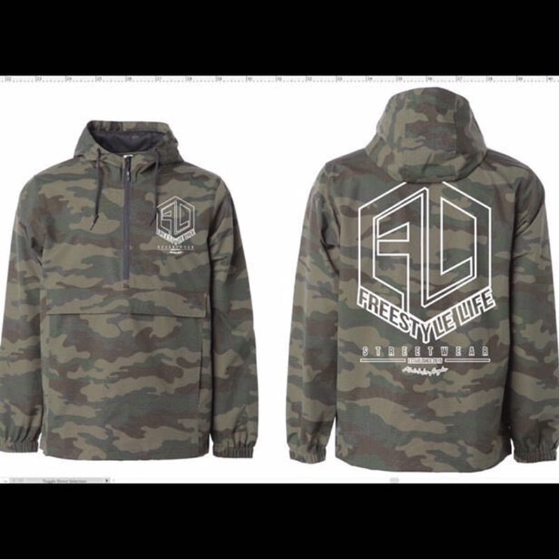 フリスタウィンドブレーカー 迷彩 | Freestylelife Stores