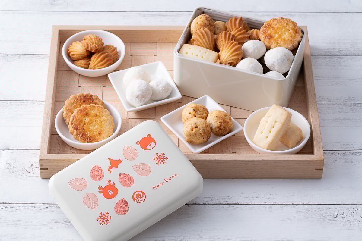 エグランティーヌさん専用　ナツハゼ/ 686 送料無料】Nao－bunsクッキー缶 | Nao-buns Online ナオバンズ