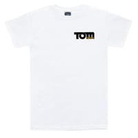 TOM'S LOGO 刺繍 WHITE -Tシャツ-