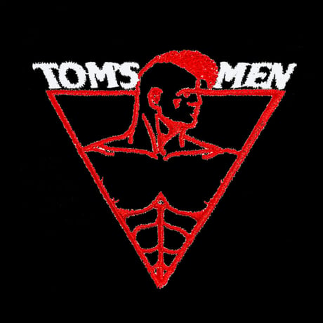 TOM'S MEN 刺繍 BLACK -Tシャツ-