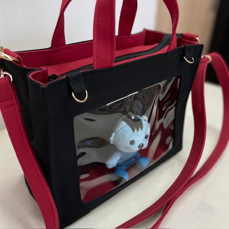 推し活 推し事 窓付きバッグ 窓付きキャンディ」推し活クリア窓付きバッグ – gaacal