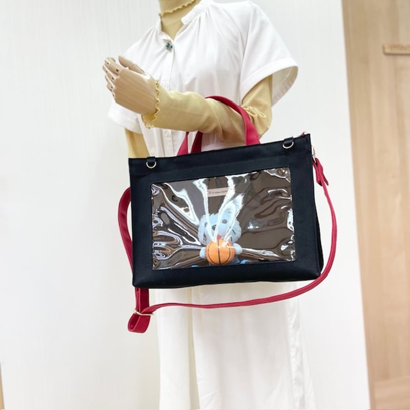 受注制作】 推し活バッグ（窓付き）ワイドサイズ | Ti Adoro KANON