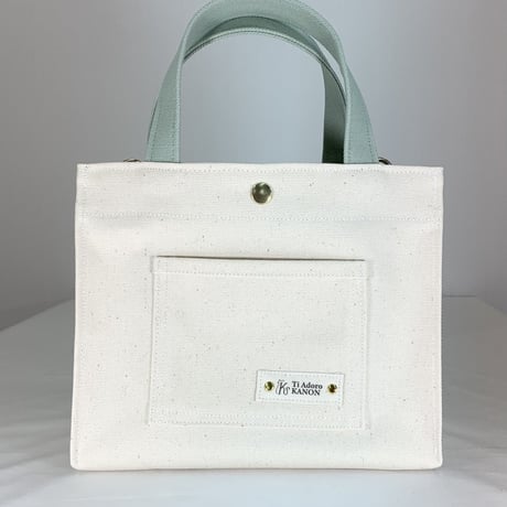 スクエアトート　ミニサイズ　バイカラー