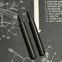 AR-15/M4系GBB用　テイクダウンピン抜きツール  Ver.2