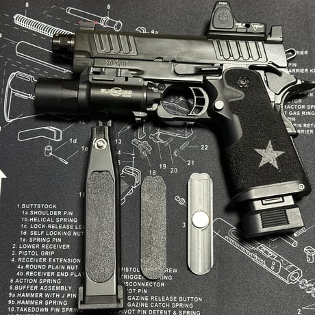 ARMY R613 ST Style　30連CO2マガジン対応　CO2ボンベカバー