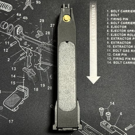VFC/LayLax   SIG AIR M17/M18/P320 用CO2マガジン対応　CO2ボンベカバーバックプレート