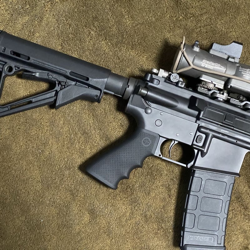 鬼タフレジン使用強度UP版】MAGPUL CTR用ストックパッド 3セルリポ用