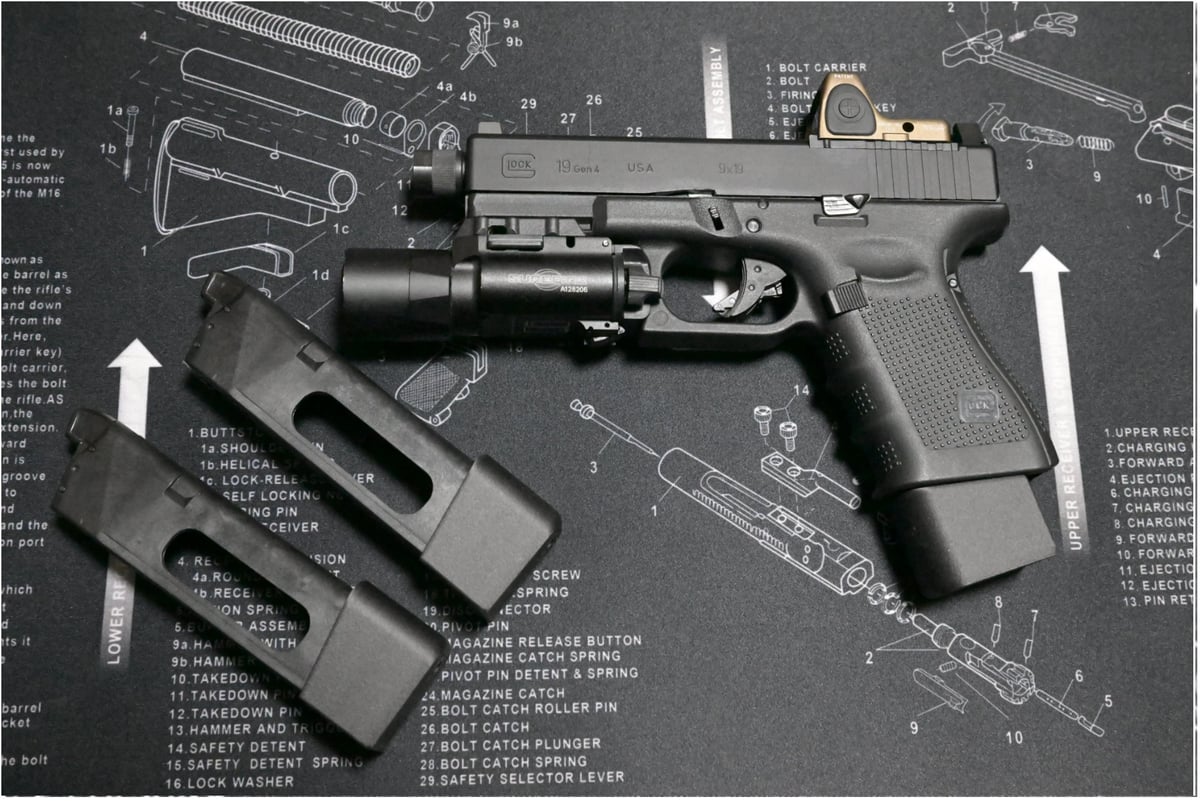 UMAREX GLOCK19対応 RELORD CO2マガジン用グリップアダプタ 3個 UMAREX GLOCK19対応 RELORD CO2マガジン用グリップアダプタ 3個