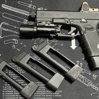 UMAREX GLOCK19対応 BATON BG17 CO2マガジン用グリップアダプタ　3個セット
